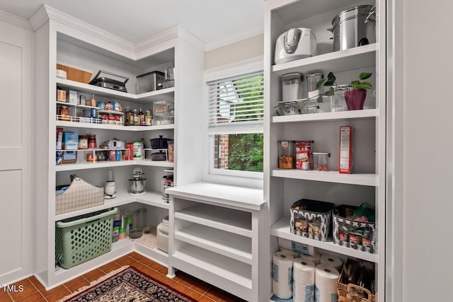 view of pantry