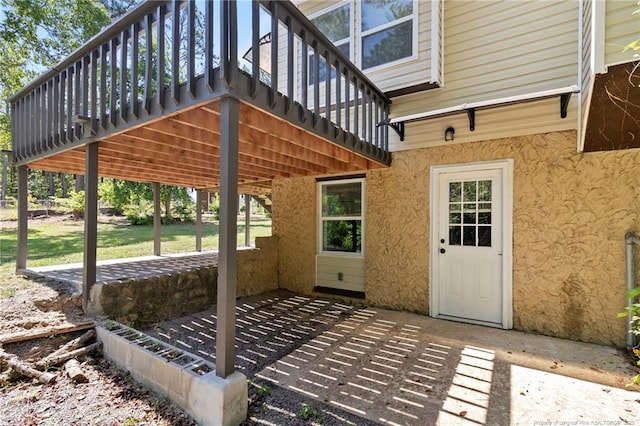 70 Oregon Ln, Spring Lake, NC 28390 - view of patio with a wooden deck