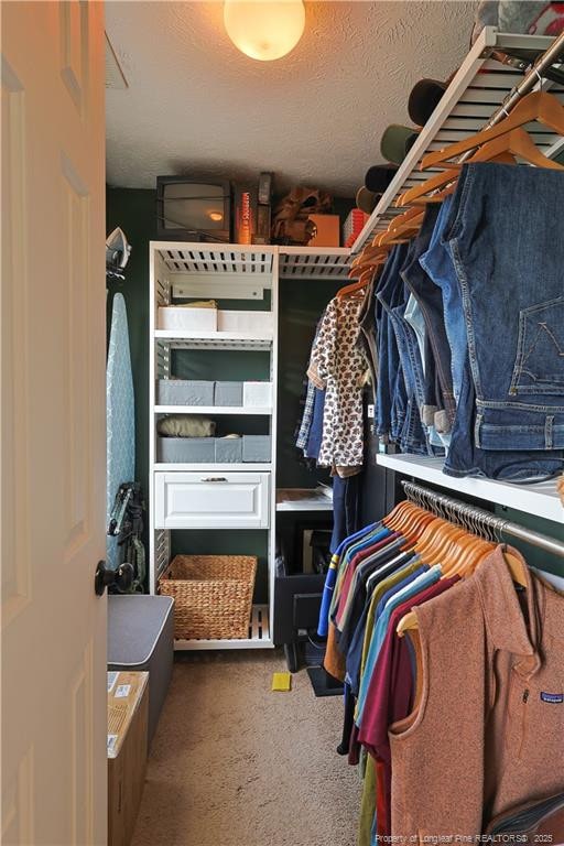 3603 Talus Rd, Fayetteville, NC 28306 - walk in closet featuring carpet floors