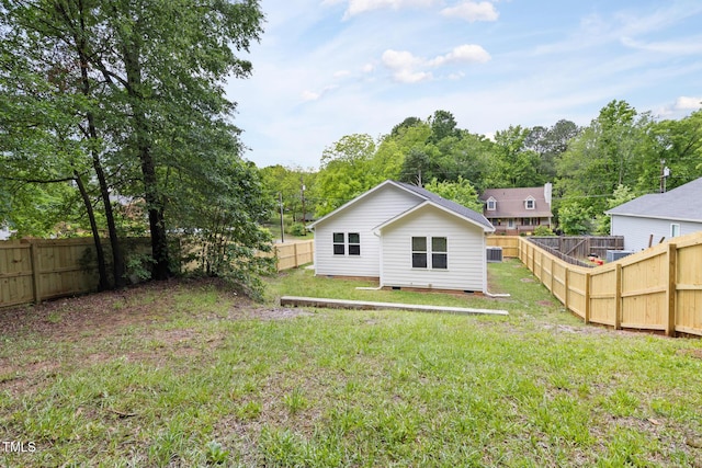 view of rear view of property