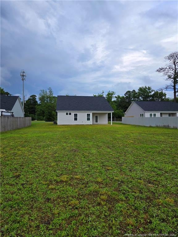 338 E David Parnell St, Parkton, NC 28371 - back of house