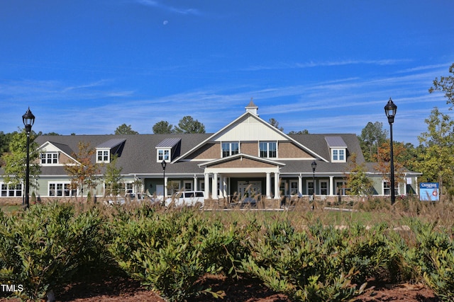 view of rear view of house