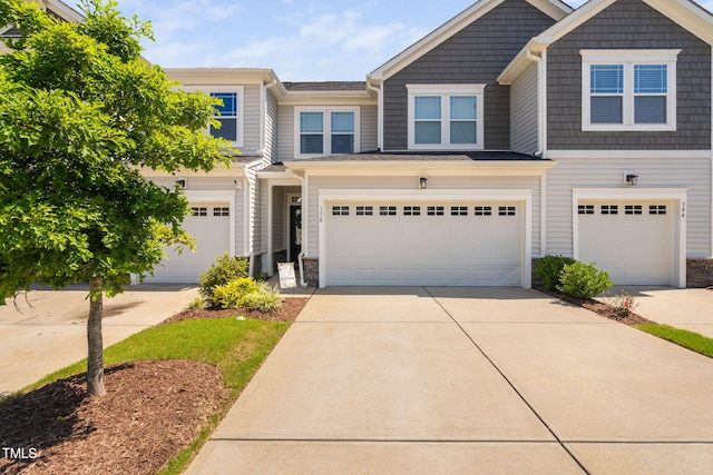 150 Gosford Ln, Garner, NC 27529 - multi unit property with a garage, concrete driveway, and stone siding