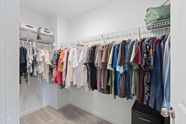 150 Gosford Ln, Garner, NC 27529 - walk in closet featuring carpet