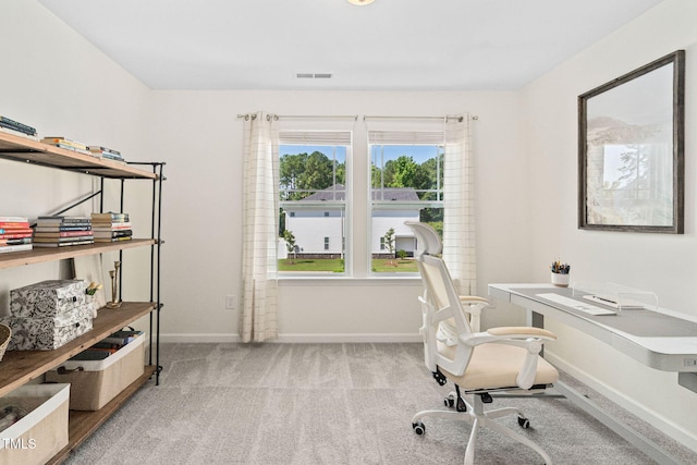 150 Gosford Ln, Garner, NC 27529 - carpeted home office featuring baseboards