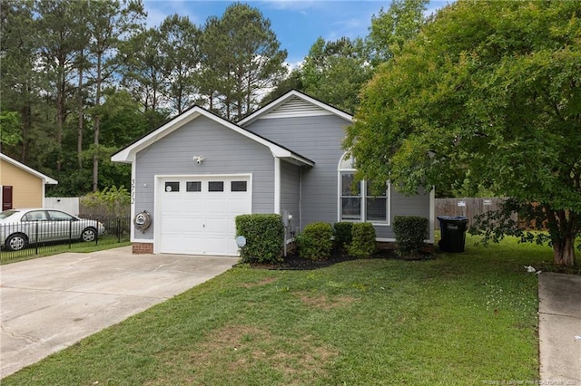 5712 Icarus Cir, Fayetteville, NC 28304 - view of front of home with a garage and concrete driveway