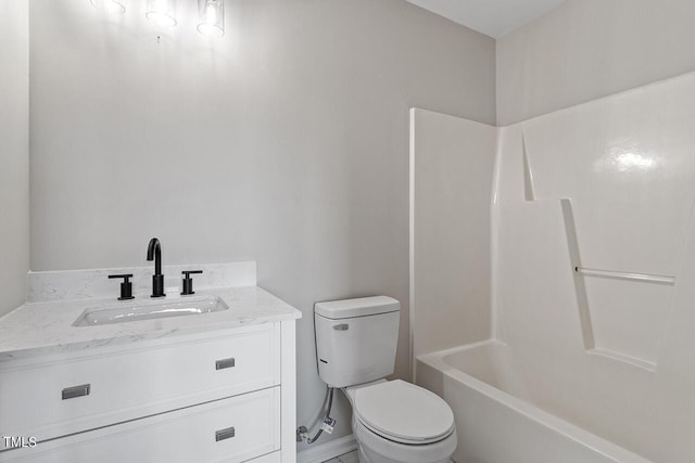 353 E Williams St, Angier, NC 27501 - bathroom featuring toilet and vanity