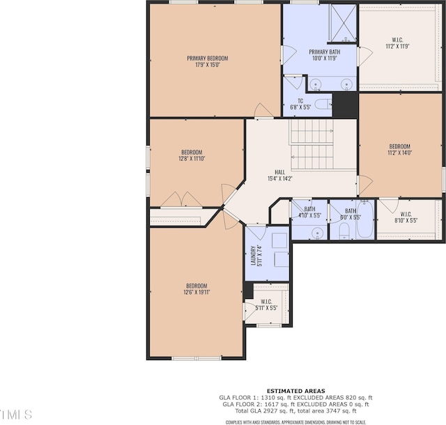 3413 Fairstone Rd, Wake Forest, NC 27587 - home floor plan