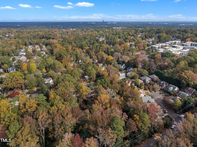2600 Wade Ave, Raleigh, NC 27607 - aerial view of property and surrounding area with a forest