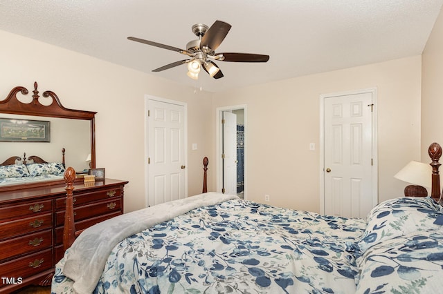 809 Maple Shade Ln, Apex, NC 27502 - bedroom featuring ceiling fan