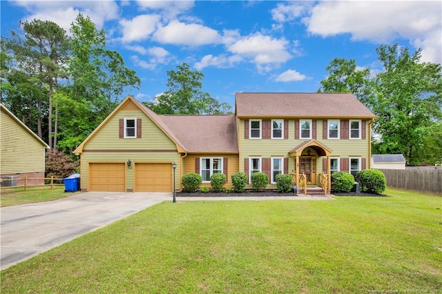 5704 Kindley Dr, Fayetteville, NC 28311 - colonial inspired home featuring driveway and a garage