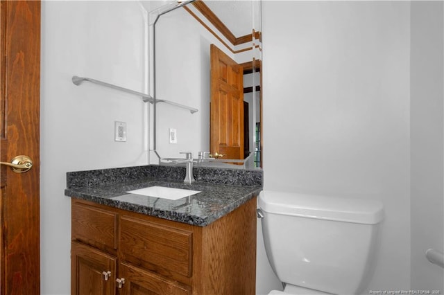 5704 Kindley Dr, Fayetteville, NC 28311 - half bathroom with toilet and vanity