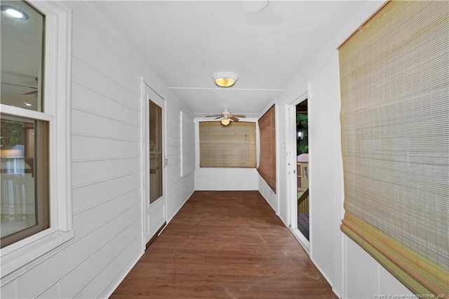 5704 Kindley Dr, Fayetteville, NC 28311 - hall with wood finished floors