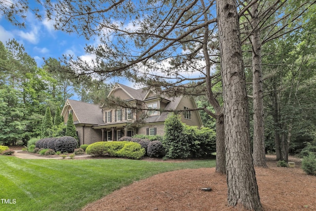 3007 Krogen Ct, Creedmoor, NC 27522 - view of home's exterior featuring a lawn