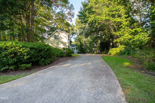 6201 King Croydon Ct, Raleigh, NC 27603 - view of concrete driveway