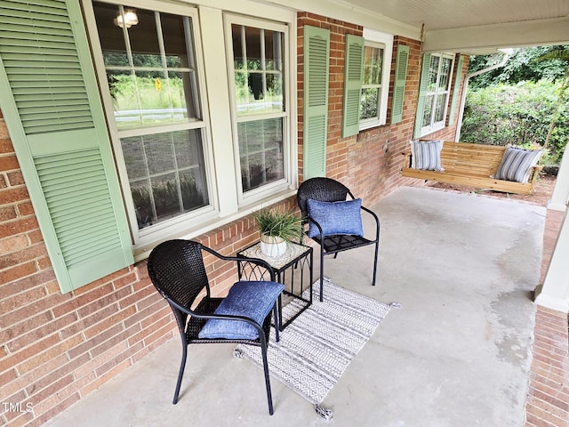 3669 W Greensboro Chapel Hill Rd, Liberty, NC 27298 - view of covered porch