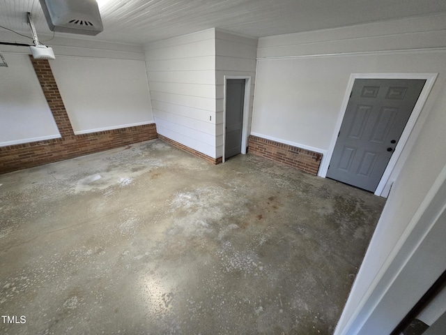 3669 W Greensboro Chapel Hill Rd, Liberty, NC 27298 - unfurnished bedroom featuring concrete floors
