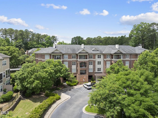 340 Allister Dr Unit 301, Raleigh, NC 27609 - bird's eye view of a tree filled landscape
