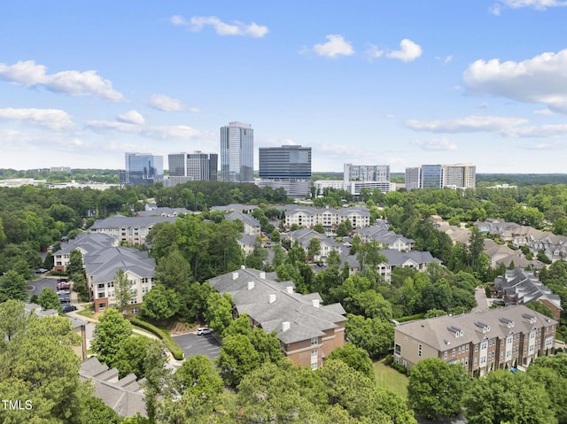 340 Allister Dr Unit 301, Raleigh, NC 27609 - bird's eye view of a tree filled landscape