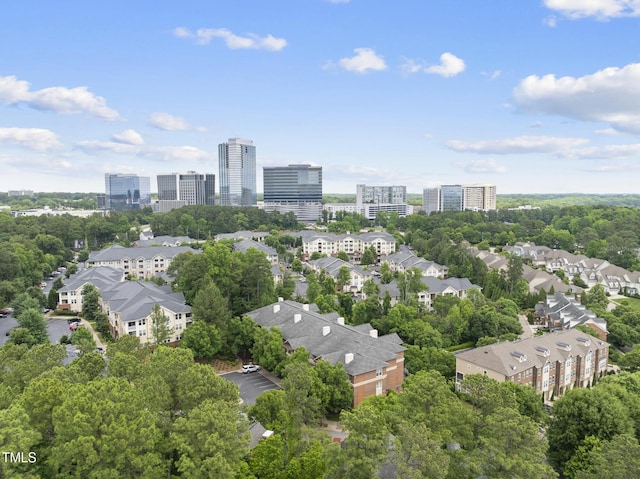 340 Allister Dr Unit 301, Raleigh, NC 27609 - aerial view of a tree filled landscape