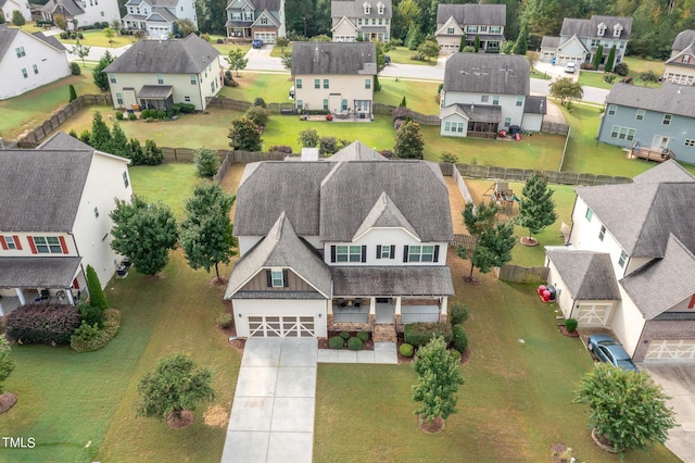 453 Granite Saddle Dr, Rolesville, NC 27571 - aerial view of residential area