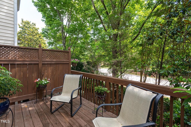 7244 Galon Glen Rd, Raleigh, NC 27613 - view of deck