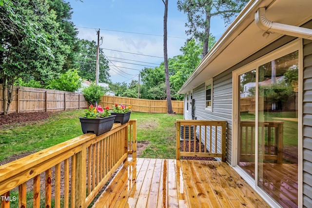 2200 Wyman Pl, Durham, NC 27707 - view of wooden terrace