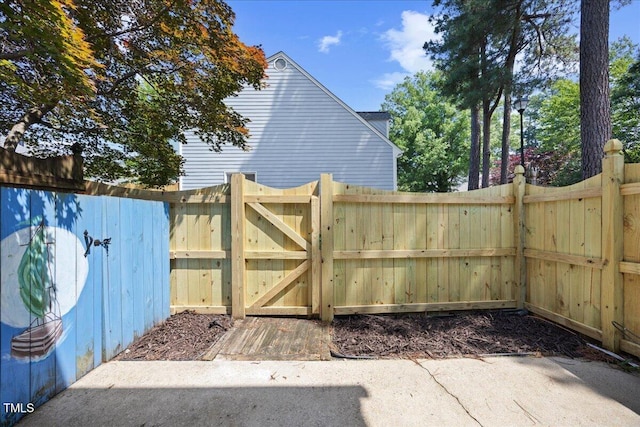 view of gate