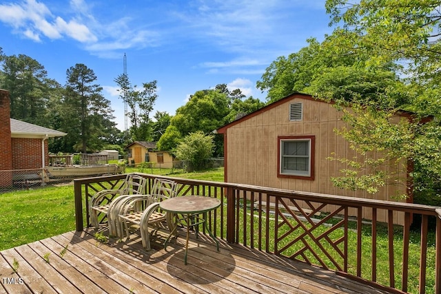 view of deck