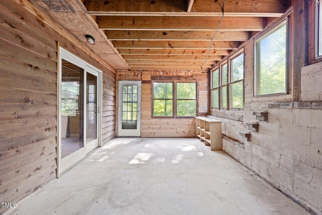 5900 Ebenezer Church Rd, Raleigh, NC 27612 - unfurnished sunroom featuring healthy amount of natural light