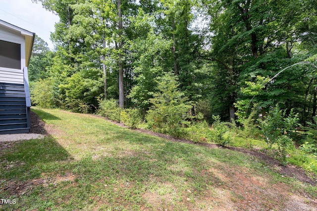 1003 E Sterlington Pl, Apex, NC 27502 - view of yard with stairway