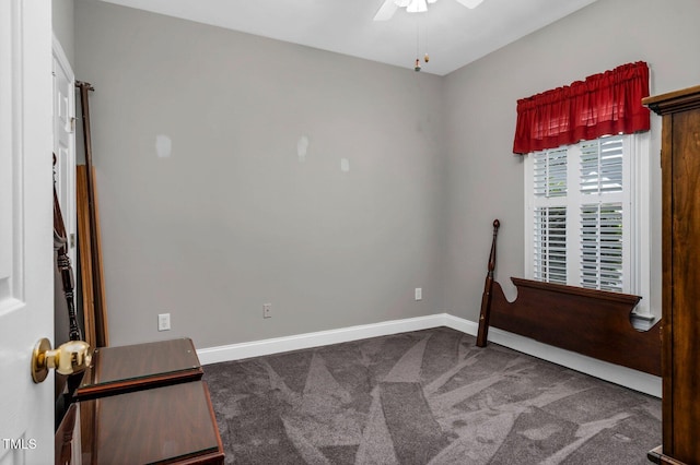 106 Irene Ct, Rocky Mount, NC 27804 - carpeted empty room featuring a ceiling fan and baseboards