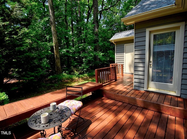 119 Long Shadow Ln, Cary, NC 27518 - view of wooden terrace
