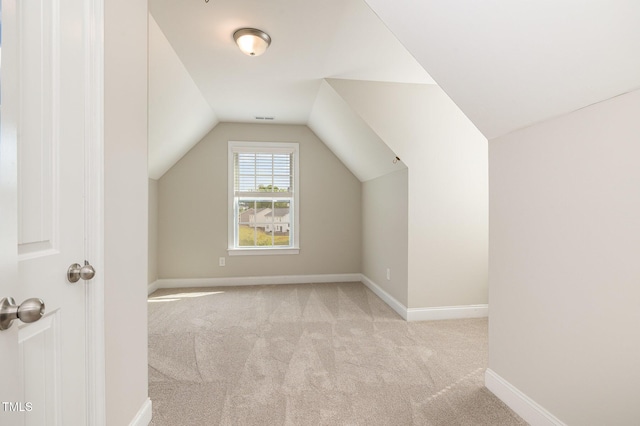 111 Laporte Path, Garner, NC 27529 - bonus room with carpet floors, lofted ceiling, and baseboards