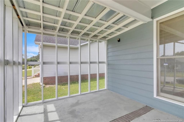 2256 Spindletree Dr, Fayetteville, NC 28304 - view of unfurnished sunroom