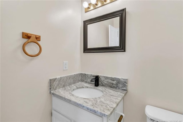 2256 Spindletree Dr, Fayetteville, NC 28304 - bathroom featuring toilet and vanity