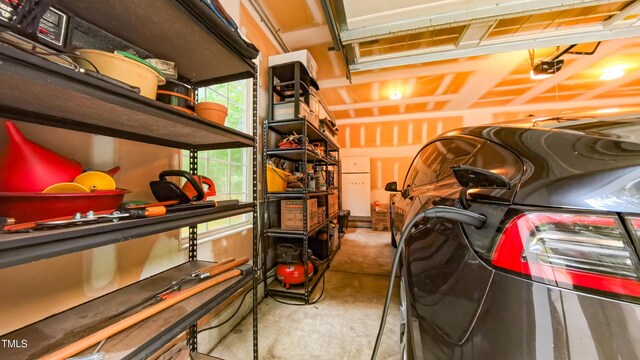 99 Grassy Creek Way, Chapel Hill, NC 27517 - view of garage
