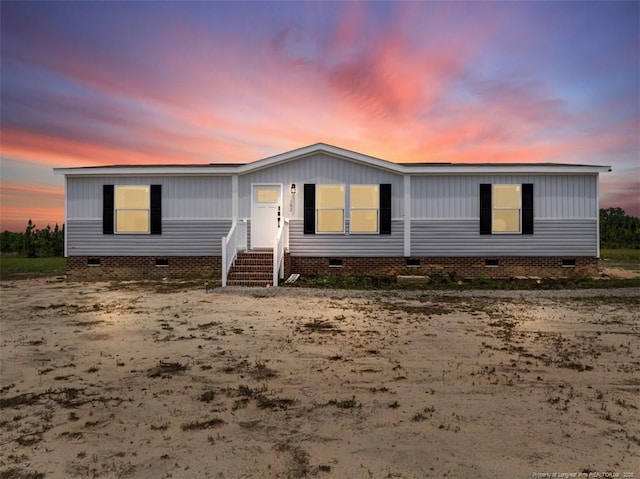 182 Ajax Dr, Saint Pauls, NC 28384 - manufactured / mobile home featuring crawl space