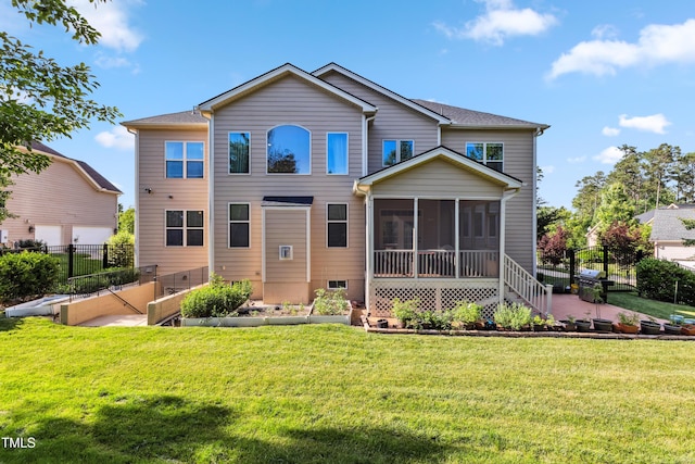3404 Mount Pisgah Way, Cary, NC 27519 - view of front facade featuring a sunroom
