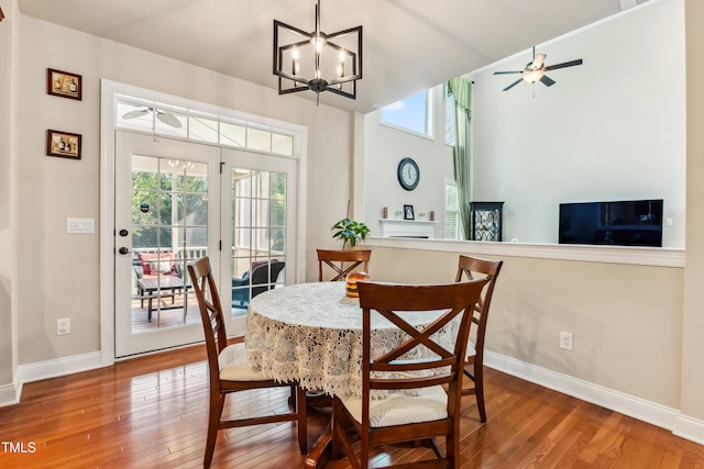 3404 Mount Pisgah Way, Cary, NC 27519 - dining room featuring wood finished floors, healthy amount of natural light, and baseboards