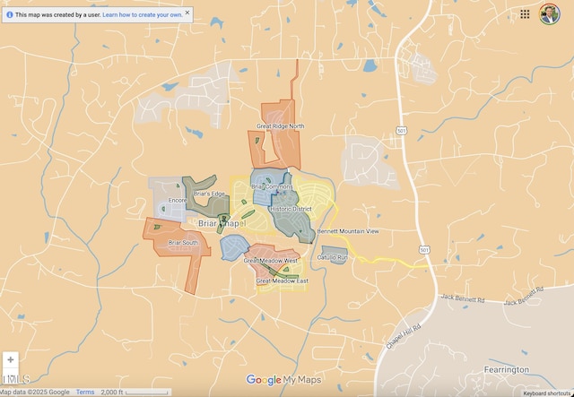 241 Serenity Hill Cir, Chapel Hill, NC 27516 - map / location