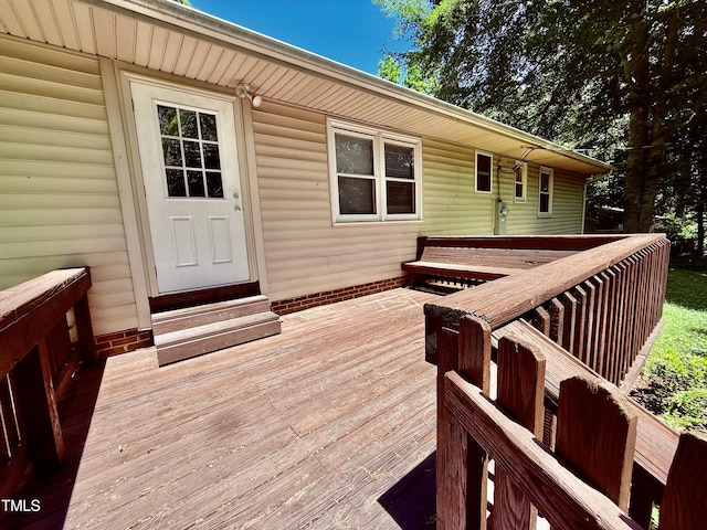 174 Carolina Dr, Reidsville, NC 27320 - deck with entry steps