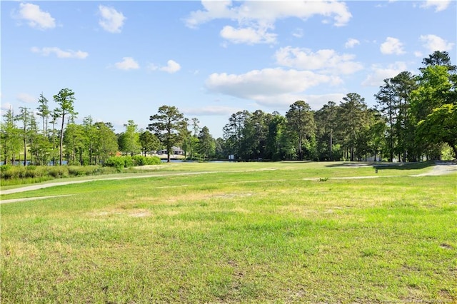 surrounding community with a lawn