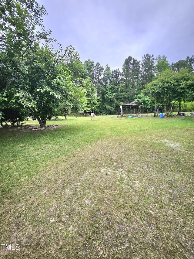 1360 Honeycutt Rd, Willow Springs, NC 27592 - view of grassy yard