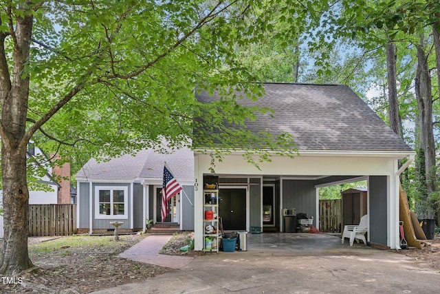 103 Lakeway Ct, Cary, NC 27511 - view of front of house with a shingled roof