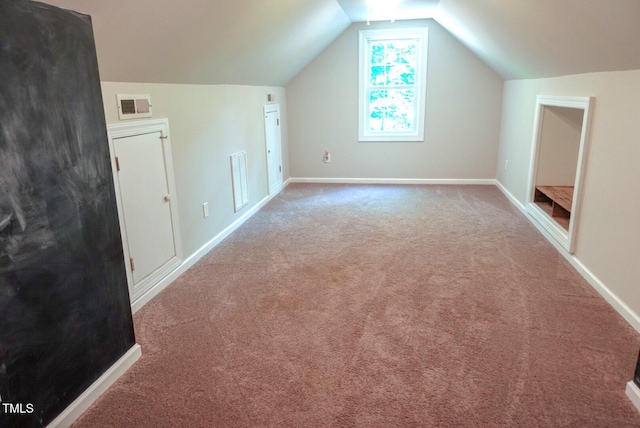 5917 Clearsprings Dr, Wake Forest, NC 27587 - bonus room featuring carpet flooring, lofted ceiling, and baseboards