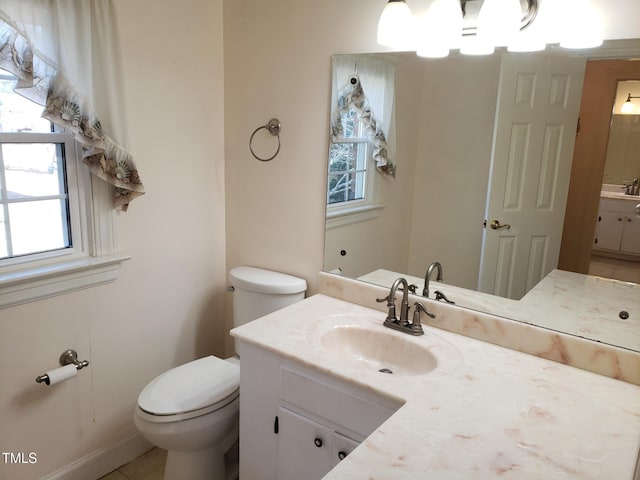1711 Westbrook Dr NW, Wilson, NC 27896 - bathroom with toilet and vanity