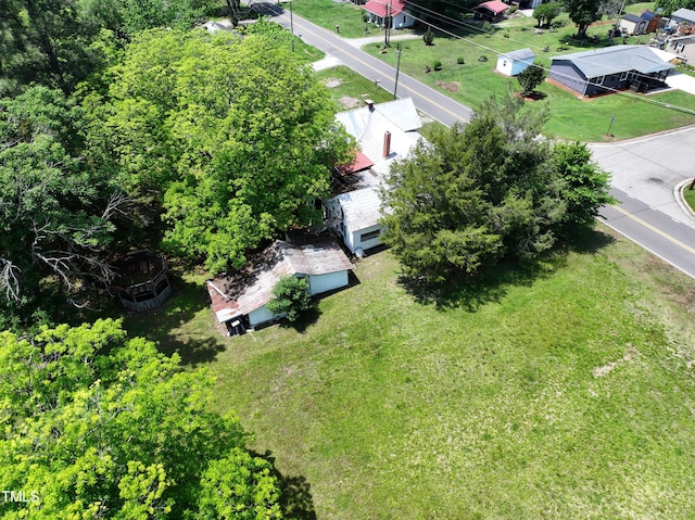 aerial perspective of suburban area