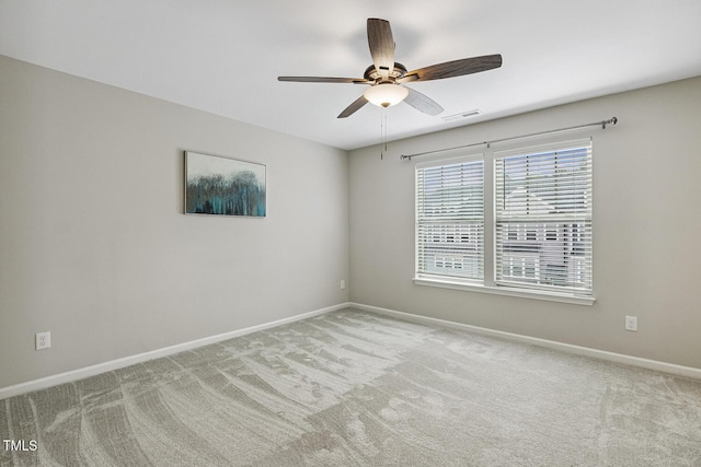 810 Richmont Grove Ln, Apex, NC 27523 - unfurnished room with ceiling fan and carpet