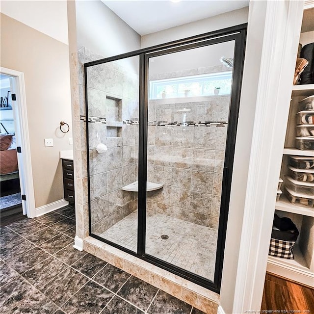 1303 Palestine Rd, Linden, NC 28356 - full bath with a stall shower